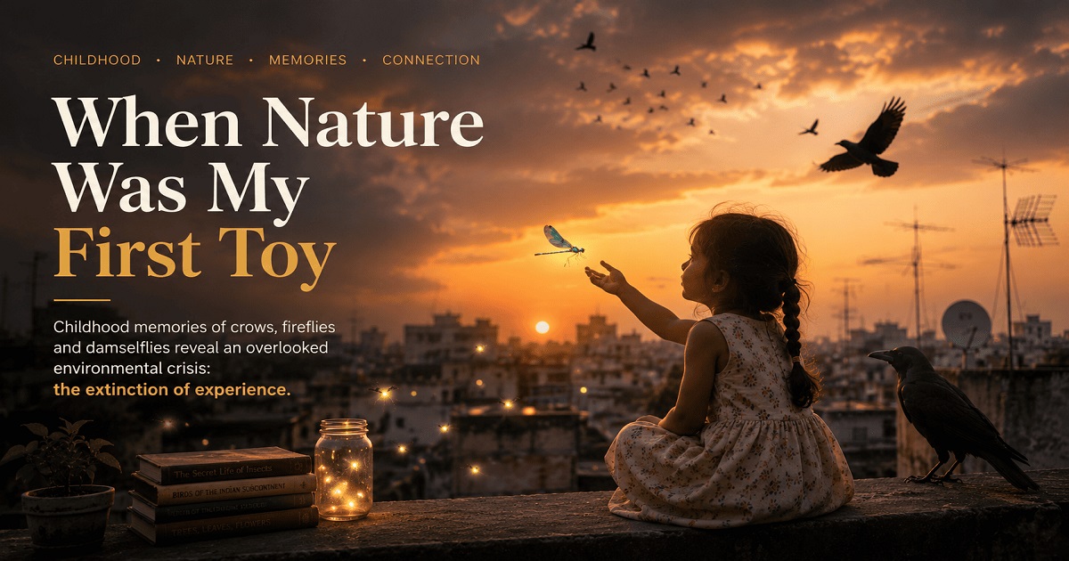 When Nature Was My First Toy
